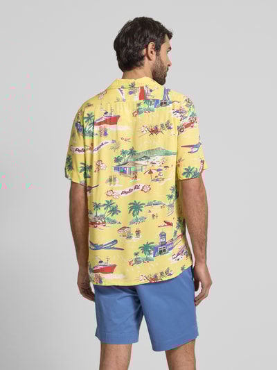 Polo Ralph Lauren Classic Fit Freizeithemd mit Reverskragen GELB 5