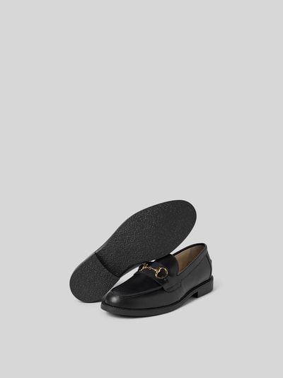 Duke & Dexter Loafer mit Label-Detail Black 5