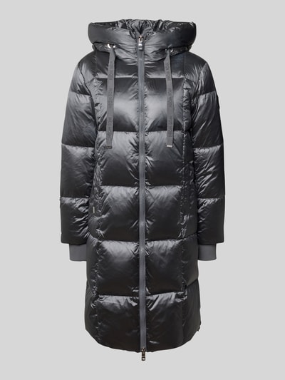 MOS MOSH Płaszcz pikowany ze stójką model ‘NOVA’ Ciemnoszary 2