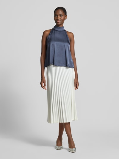 GUIDO MARIA KRETSCHMER WOMAN Faltenrock in Midilänge Modell 'Greta' Offwhite 1
