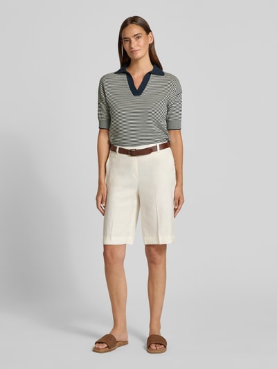 Weekend Max Mara regular fit gebreid shirt van puur katoen model 'ALBERO' Marineblauw - 1