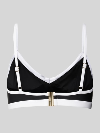 BOSS Bikini-Oberteil mit Label-Applikation Modell 'BOSS CODES' Black 3