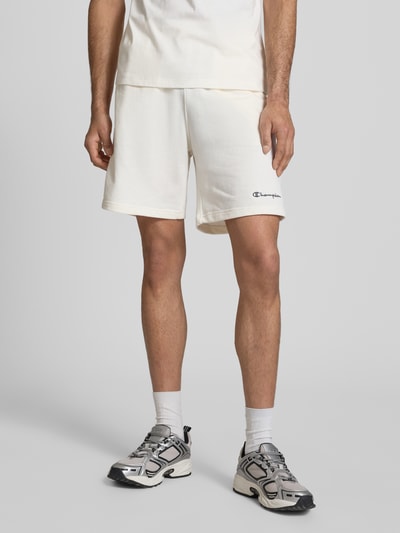 Champion Sweatshorts mit elastischem Bund und Label-Stitching Offwhite 4