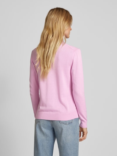 Tom Tailor Rollkragenpullover in unifarbenem Design Rosa 5