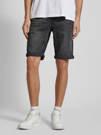 Calvin Klein Jeans Slim Fit Jeansshorts im 5-Pocket-Design Mittelgrau 4