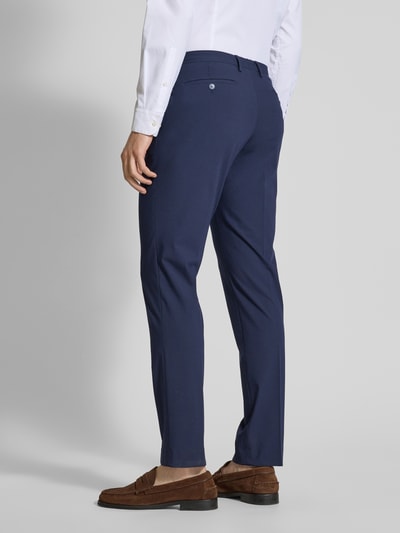 MCNEAL Slim Fit Anzughose mit Bügelfalten Marine 5