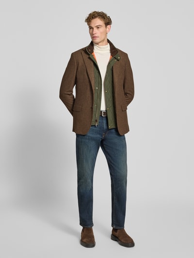 Polo Ralph Lauren Regular Fit Sakko aus Woll-Mix Mittelbraun 1