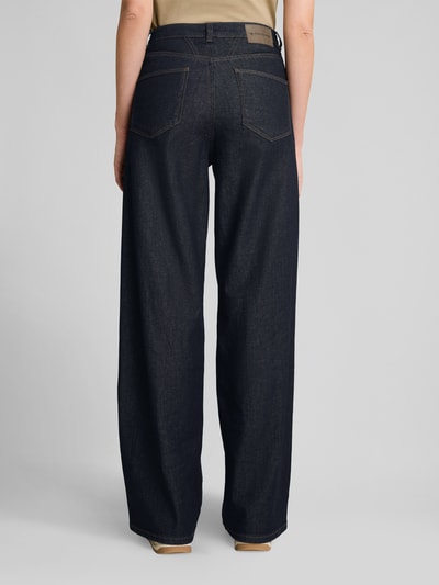 Tom Tailor Wide Leg Jeans aus Baumwoll-Mix Modell 'MADINA' Marine 5