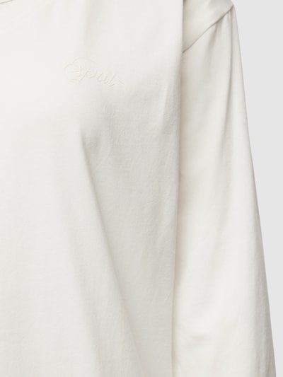 Esprit Pyjama-Oberteil mit V-Ausschnitt Offwhite 2