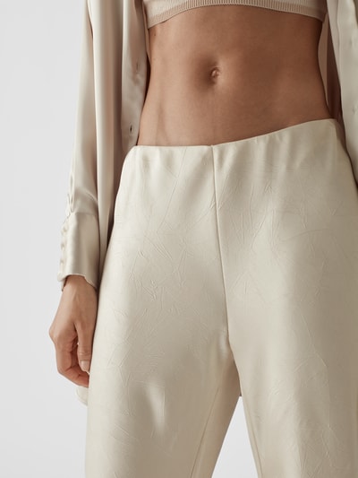 Vince Hose mit Strukturmuster Beige 3