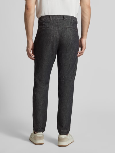 Brax Comfort Fit Hose in Denim-Optik Modell 'Tino' Marine 5