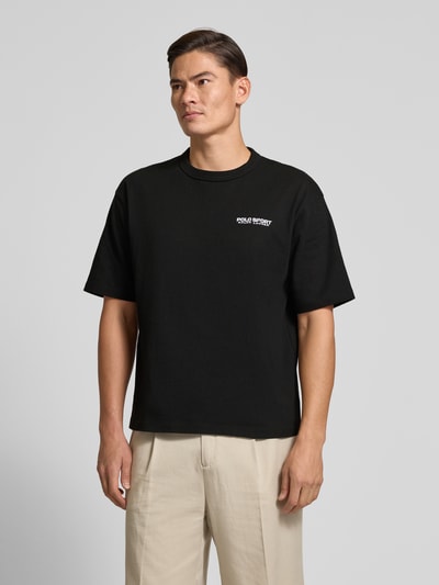 Polo Ralph Lauren T-shirt met labelstitching Zwart - 4