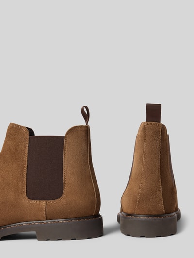 DIGEL Chelsea Boots mit elastischem Einsatz Modell 'Sinclair' Mittelbraun 2