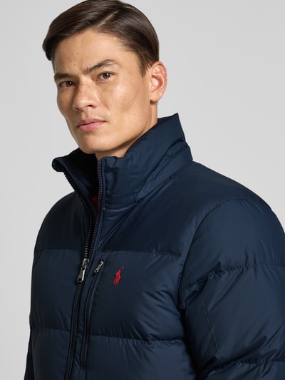 Polo Ralph Lauren Daunenjacke mit Logo-Stitching Marine 3