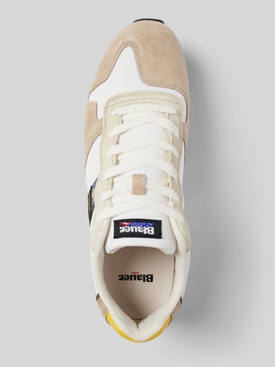 Blauer USA Sneaker mit Schnürverschluss Modell 'QUEENS' Weiss 3