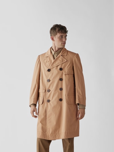 Maison Margiela Trenchcoat mit Reverskragen Beige 4