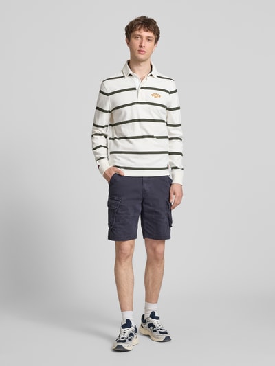 Superdry Straight Fit Shorts mit Cargo-Taschen Modell 'Core' Marine 1