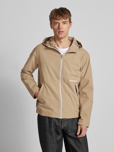 Jack & Jones Jacke mit Kapuze Modell 'ADAM' Beige 4