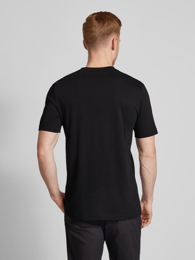 BOSS T-shirt met labelprint, model 'Thompson' Zwart - 5