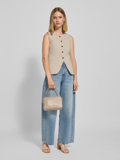 MICHAEL Michael Kors Crossbodytas in leerlook, model 'BRYANT' Taupe - 1