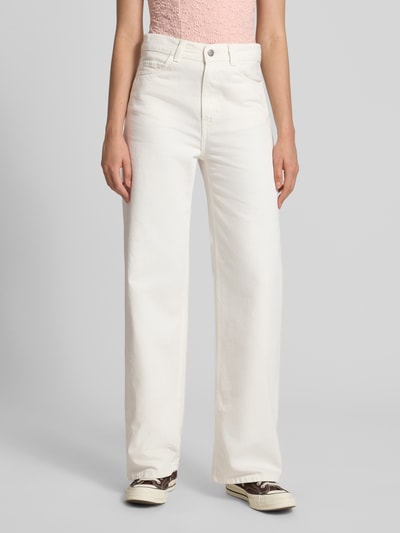 Carhartt Work In Progress Jeans mit Eingrifftaschen Modell 'Jane' Offwhite 4