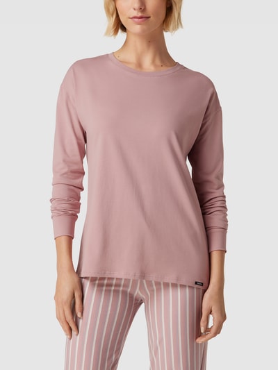 Skiny Longsleeve mit Label-Patch Modell 'Every Night' Rose 4