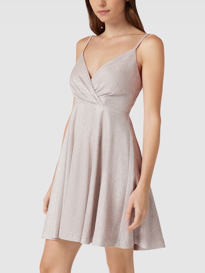 Jake*s Cocktail Cocktailkleid mit Effektgarn Metallic Beige 4