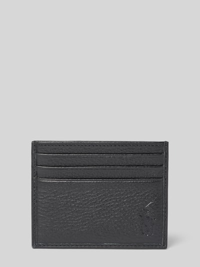 Polo Ralph Lauren Etui na karty z naturalnej skóry bydlęcej Czarny 1