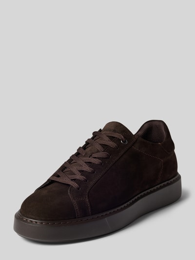 Marc O'Polo Sneaker aus echtem Rindsleder Dunkelbraun 1