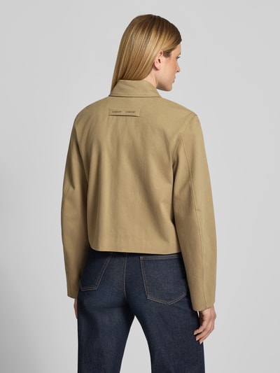 Samsøe Samsøe Cocktailkleid mit Stehkragen Marine 5
