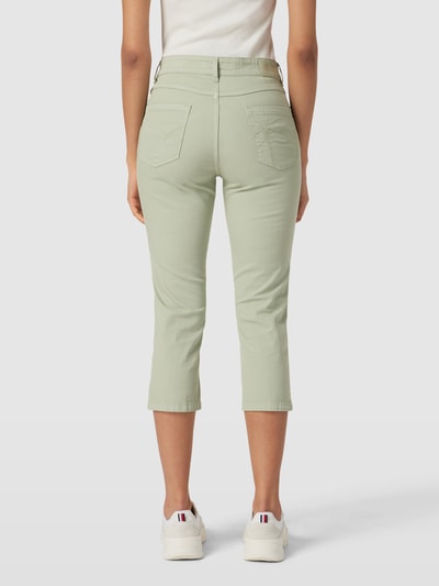 Zerres Spodnie capri z 5 kieszeniami model ‘CORA’ Khaki 5