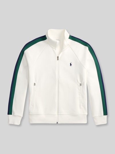 Polo Ralph Lauren Regular Fit Sweatjacke aus Baumwoll-Mix Weiss 2