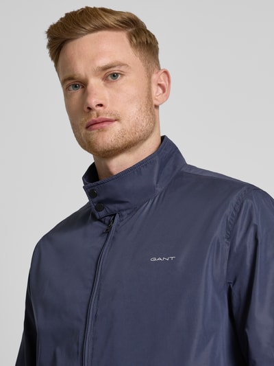 Gant Jacke mit Label-Details Marine 3