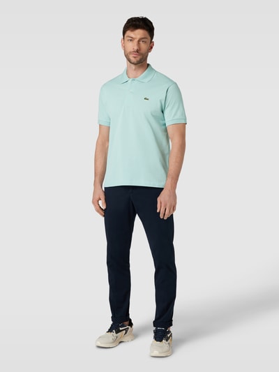 Lacoste Poloshirt mit Label-Stitching Mint 1