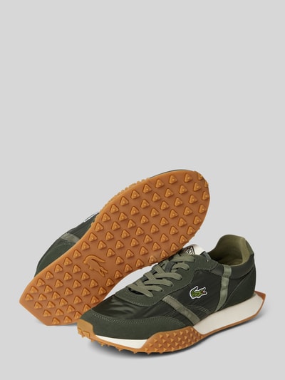 Lacoste Sneakersy z naszywką z logo model ‘L-SPIN EVO’ Khaki 4