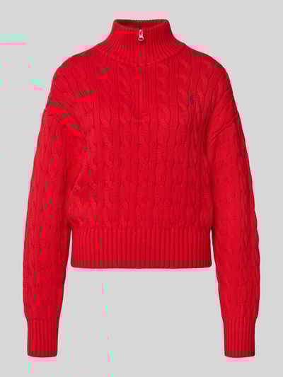 Polo Ralph Lauren Regular fit pullover in gebreide look Rood - 2