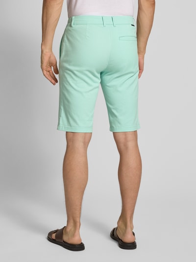 Tom Tailor Szorty chinosy o kroju slim fit z mieszanki bawełny Jasnozielony 5