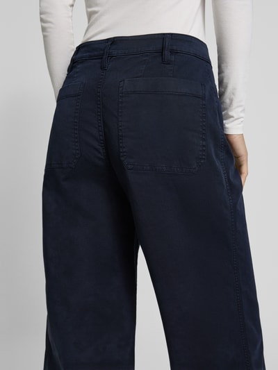 Lauren Ralph Lauren Spodnie materiałowe z wpuszczanymi kieszeniami model ‘YURSHANE’ Ciemnoniebieski 3