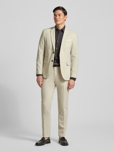 Selected Homme Slim Fit Anzugsakko mit Woll-Anteil Modell 'SLIM-OASIS' Offwhite 1