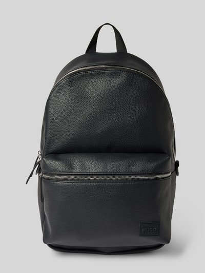 HUGO Rucksack in Leder-Optik Modell 'Ethon' Black 1