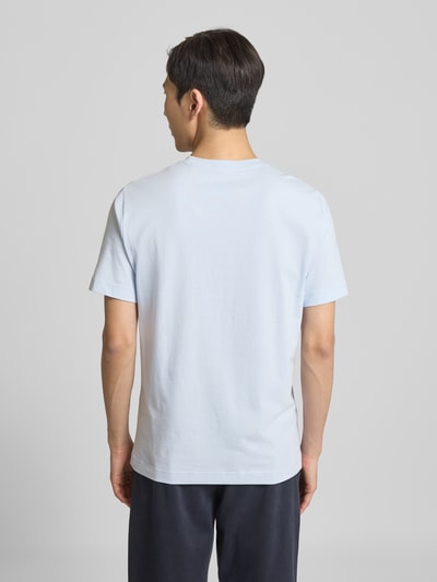 Marc O'Polo Regular Fit T-Shirt aus reiner Baumwolle Bleu 5