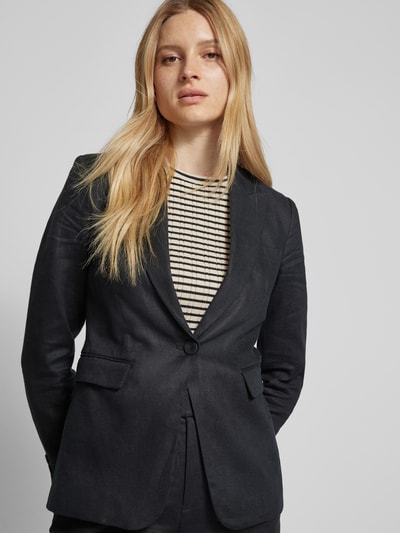 Mango Blazer mit Knopfverschluss Modell 'BORELI' Black 3