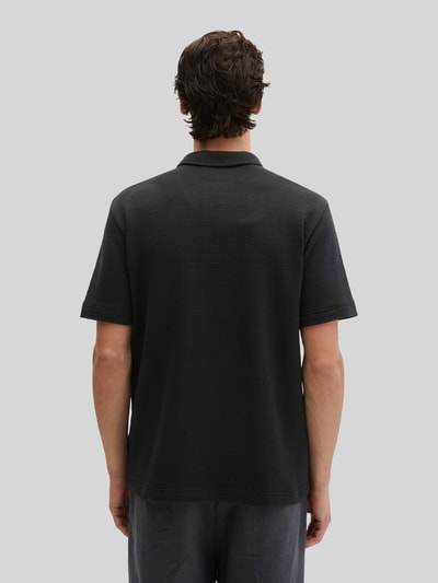Marc O'Polo Regular Fit Poloshirt aus Baumwoll-Mix Black 5