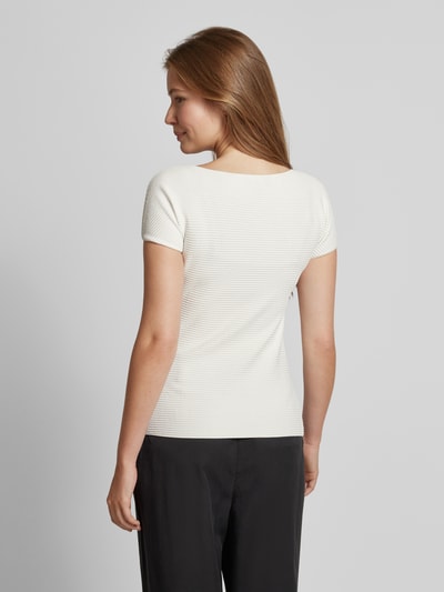 Emporio Armani T-shirt met structuurmotief Wit - 5