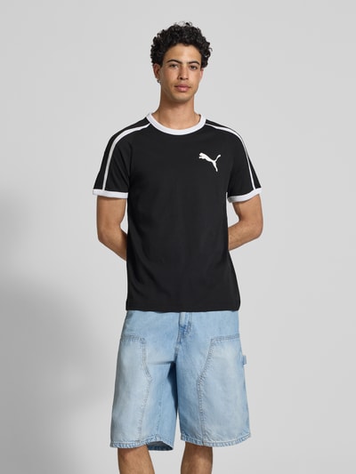 PUMA Performance Regular Fit T-Shirt mit Logo-Print Black 4