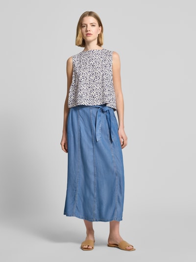b.young Top mit Knopfleiste Modell 'FALAKKA' Bleu 1