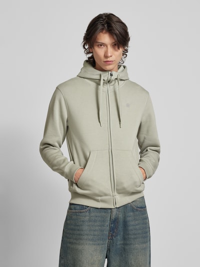 G-Star Raw Sweatjacke mit Label-Detail Silber 4