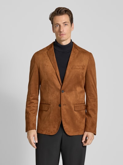 Antony Morato 2-Knopf-Sakko mit Reverskragen Camel 4