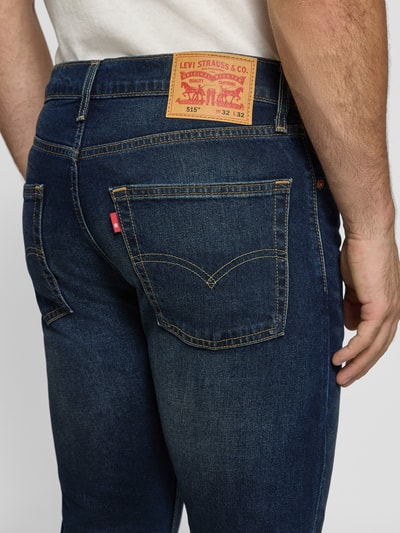 Levi's® Slim Tapered Fit Jeans Modell '515 Slim Taper' Dunkelblau 3