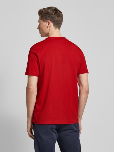 Tommy Hilfiger Regular Fit T-Shirt aus reiner Baumwolle Rot 5